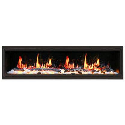 Litedeer Homes Latitude 75" Ultra Slim Built - in Electric Fireplace - ZEF75V - Terrace Level