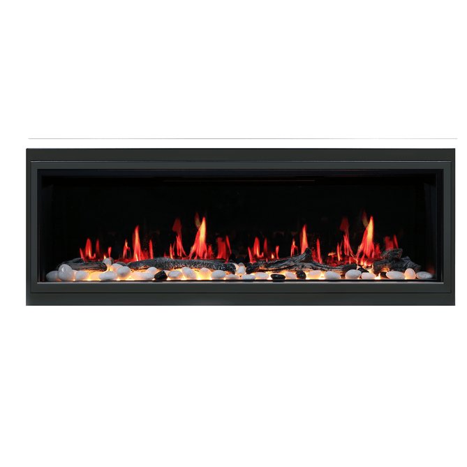 Litedeer Homes Latitude 75" Ultra Slim Built - in Electric Fireplace - ZEF75V - Terrace Level