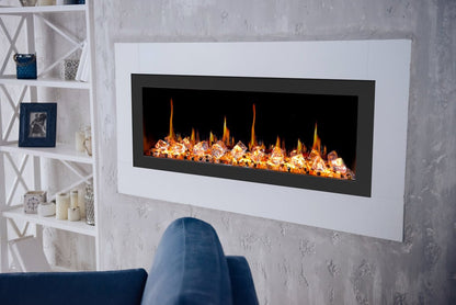 Litedeer Homes Latitude II 48 - inch Seamless Push - in Electric Fireplace - ZEF48X - Terrace Level