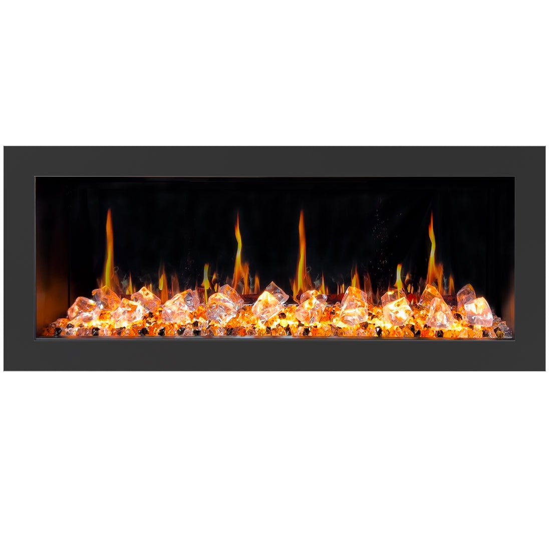 Litedeer Homes Latitude II 48 - inch Seamless Push - in Electric Fireplace - ZEF48X - Terrace Level