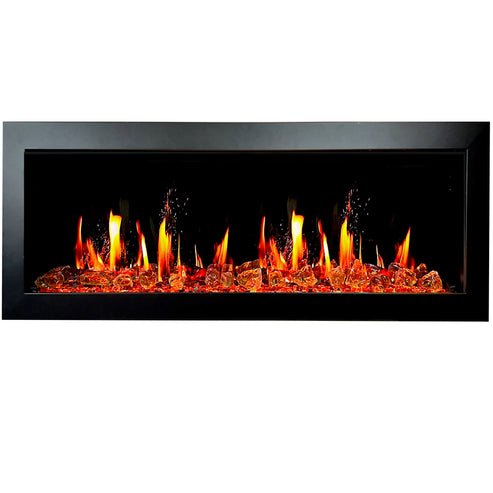 Litedeer Homes Latitude II 48 - inch Seamless Push - in Electric Fireplace - ZEF48X - Terrace Level