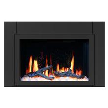 LiteStar 30" Smart Electric Fireplace Insert with App Driftwood Log & River Rock (ZEF38VC-30)