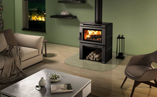 Osburn Matrix Wood Stove with Variable Speed Blower (130 CFM) - OB02032 - Terrace Level