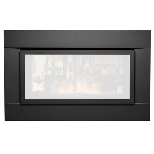 4 sided black surround ‐ 40″ W x 31 1/2″ H