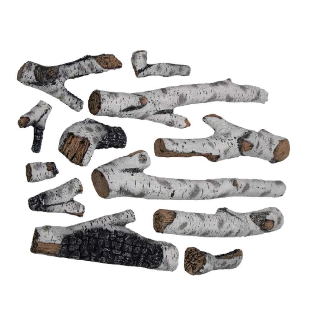 Birch 12 Piece Large Log Set