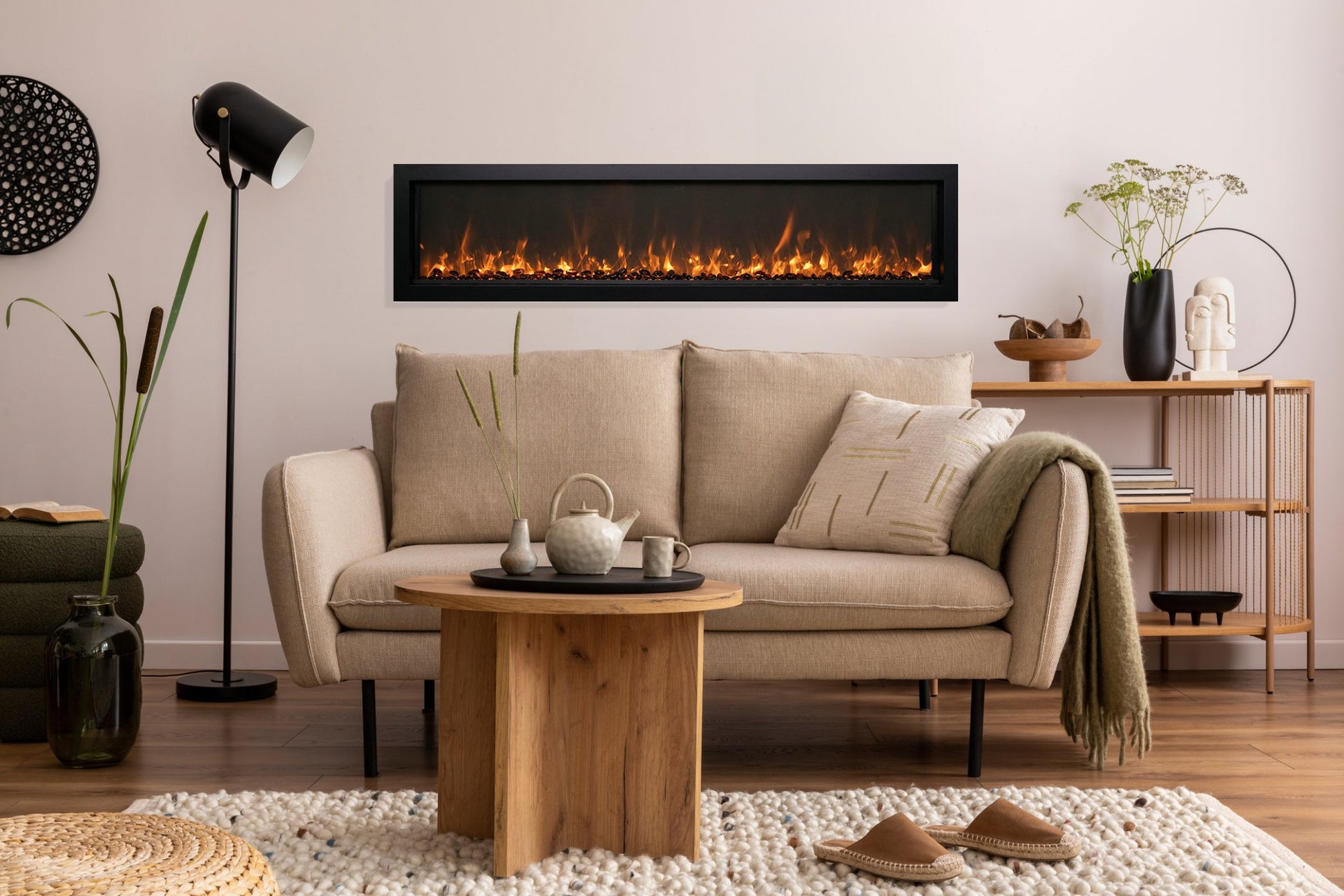 Remii Extra Slim Electric Fireplace - 1027 - XS - Terrace Level