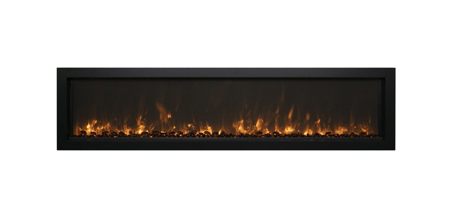 Remii WM Slim Smart Electric Fireplace - WM Slim - Terrace Level