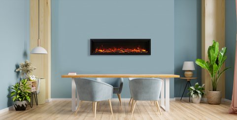 Remii WM Smart Electric Fireplace - WM - Terrace Level