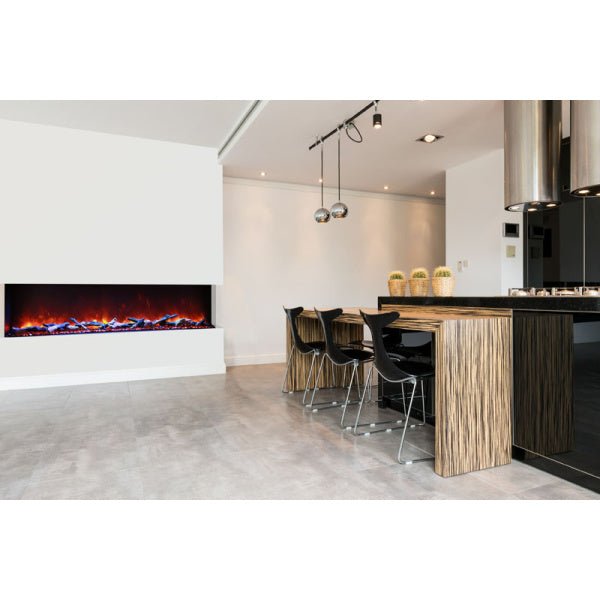 Sierra Flames Amantii Deep Smart 3 Sided Electric Fireplace - TRU - VIEW - XL - Terrace Level