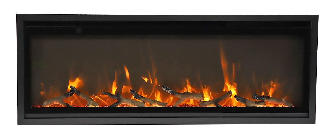 Sierra Flames Amantii Electric Fireplace - Symmetry Xtraslim - Terrace Level