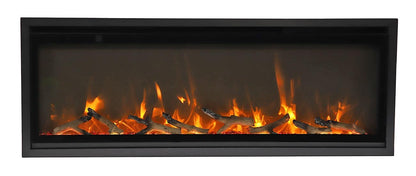 Sierra Flames Amantii Electric Fireplace - Symmetry Xtraslim - Terrace Level