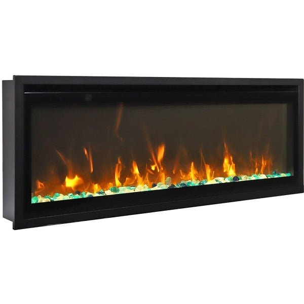 Sierra Flames Amantii Electric Fireplace - Symmetry Xtraslim - Terrace Level