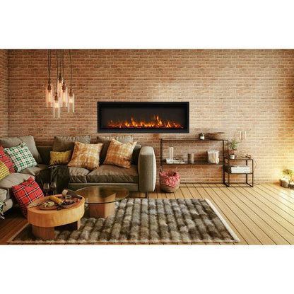 Sierra Flames Amantii Electric Fireplace - Symmetry Xtraslim - Terrace Level