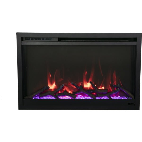 Sierra Flames Amantii Electric Fireplace - TRD – Extra Slim - Terrace Level