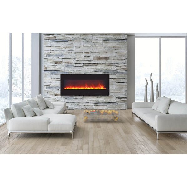 Sierra Flames Amantii Electric Fireplace - WM - FM - BG - Terrace Level