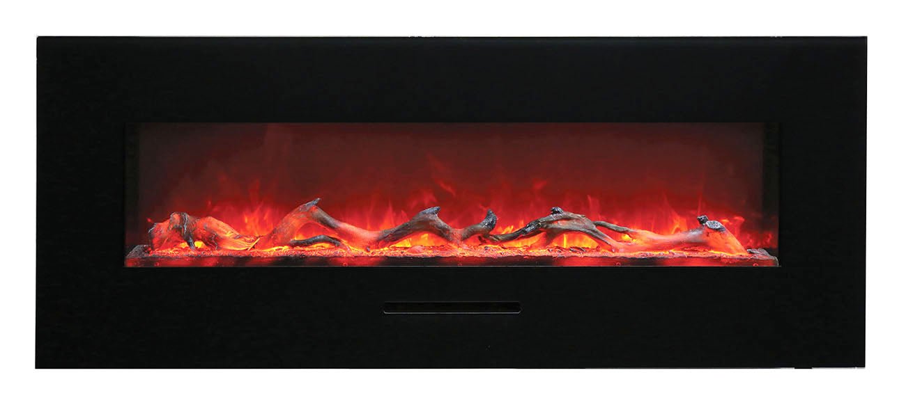 Sierra Flames Amantii Electric Fireplace - WM - FM - BG - Terrace Level