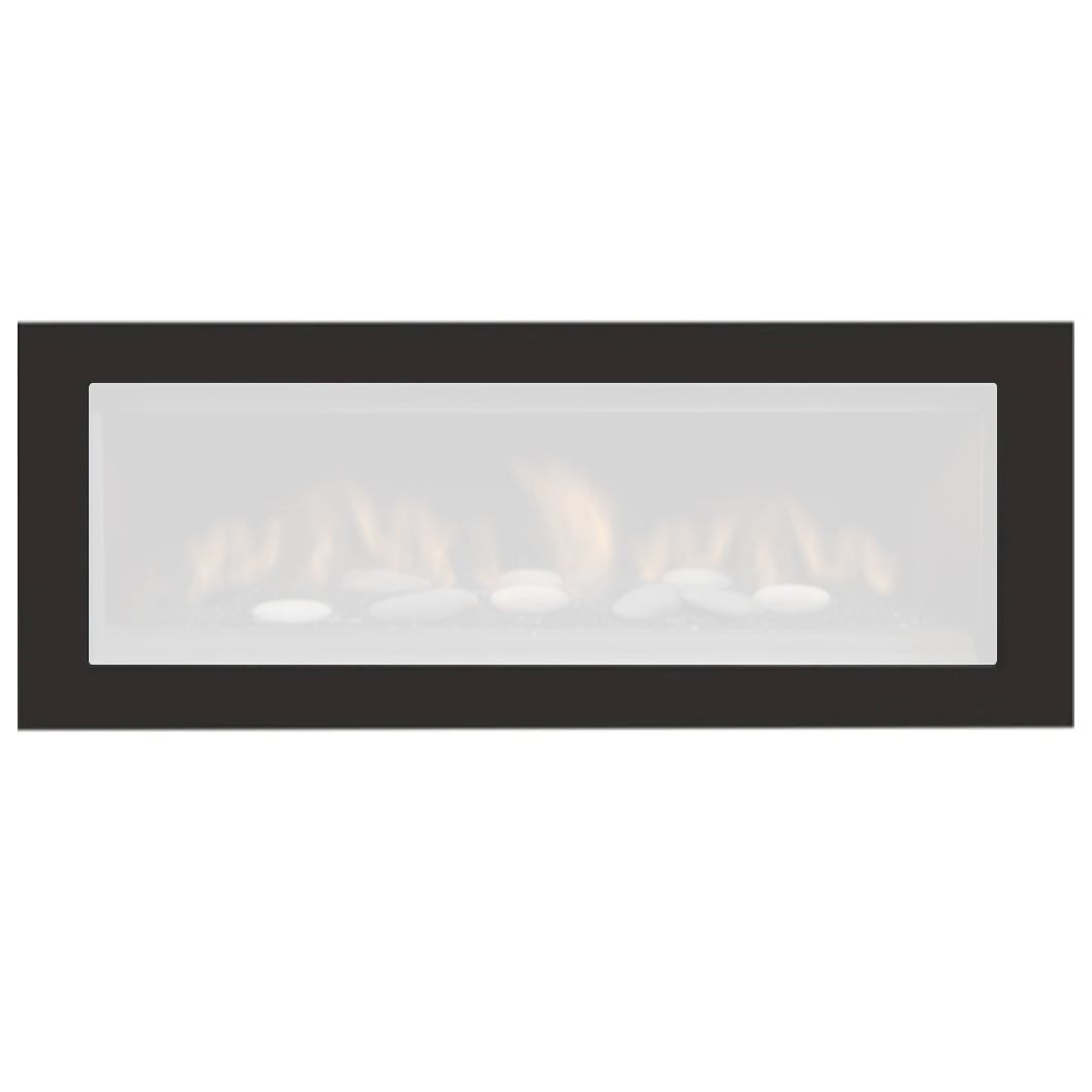 Sierra Flames Basic Trim with Safety Barrier - AUSTIN - SB - Terrace Level