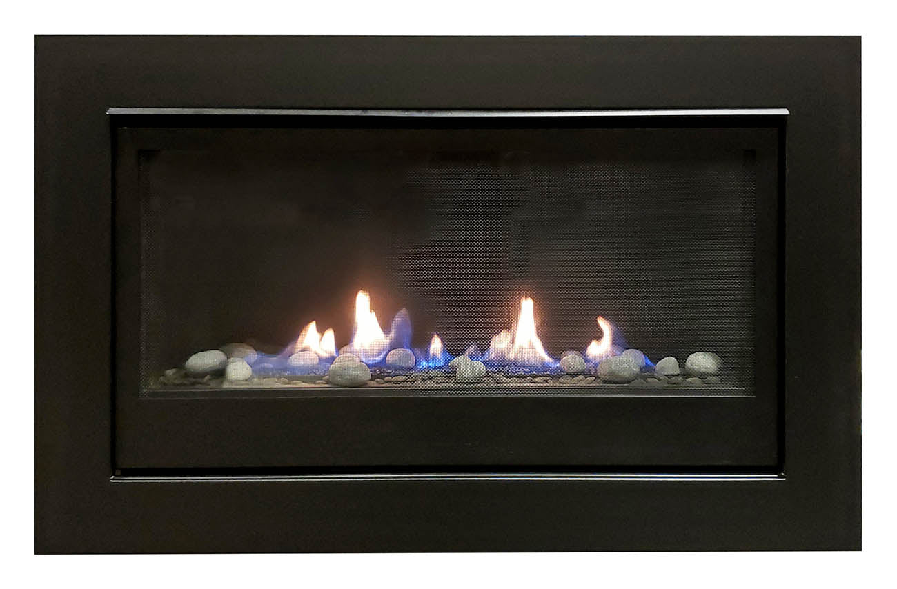 Sierra Flames Boston 36 - Inch Builders Linear Gas Fireplace - BOSTON - 36 - Terrace Level