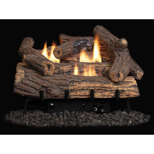 Superior Outdoors 18 - Inch Golden Oak Logs, Ceramic Fiber - LVD - Terrace Level