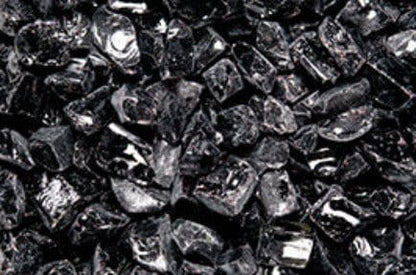 Superior Outdoors Crushed Glass, Large Onyx (5 lb bag) GLO - Terrace Level