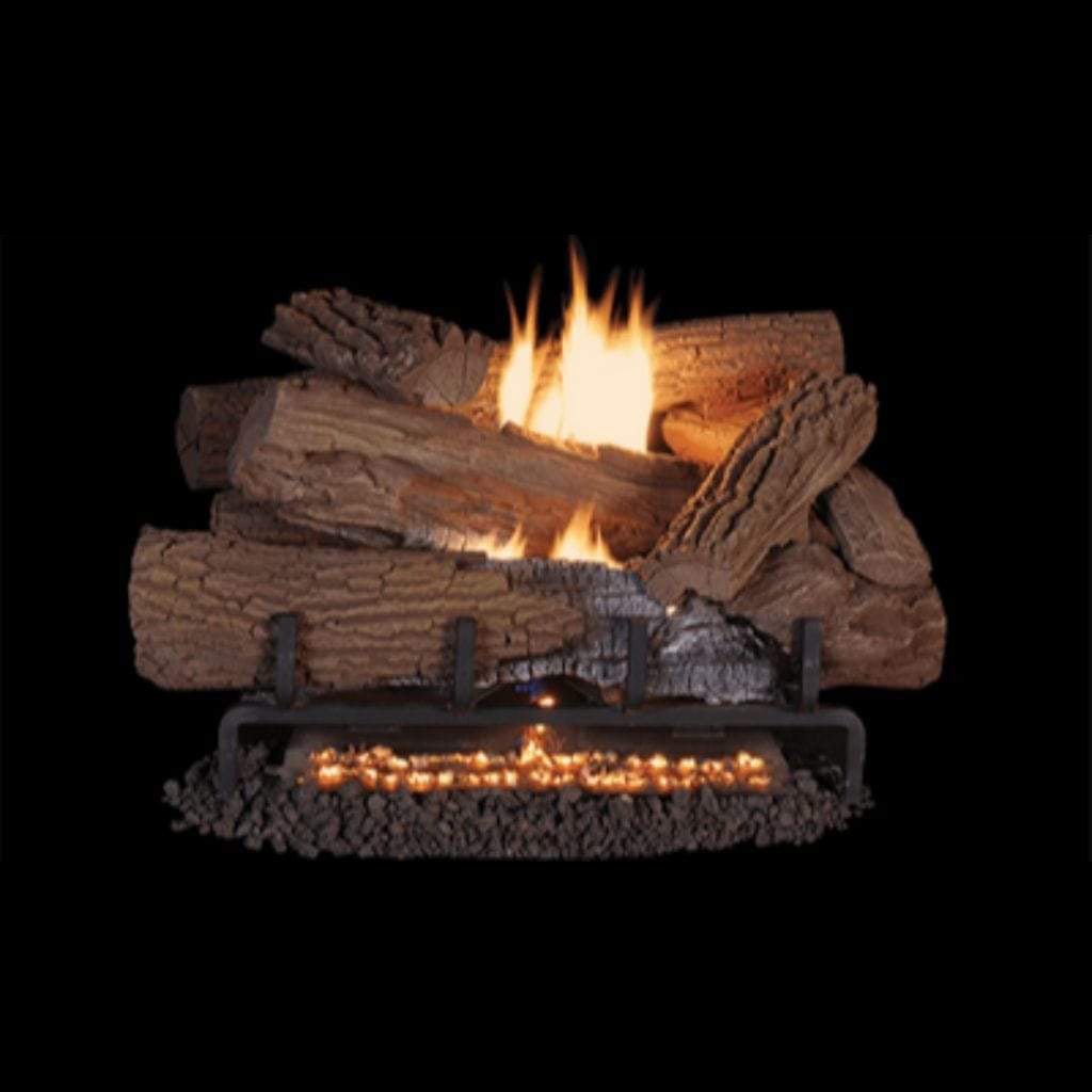 Superior Outdoors Mega - Flame Vent - Free & Vented Gas Logs & Burner - LMF/MNF - Terrace Level