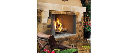 Superior Outdoors Wood - Burning Outdoor Fireplace WRE45 - Terrace Level