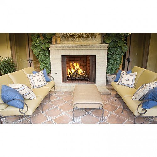 Superior Outdoors Wood - Burning Outdoor Fireplace WRE45 - Terrace Level