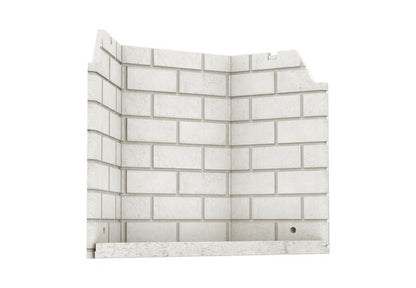 Valcourt Molded Refractory Brick Panels - VA11071 - Terrace Level