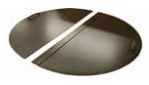 Warming Trends 38” Powder Coated Circular Cover - SC38C - Terrace Level