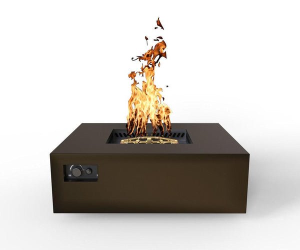 Warming Trends 40 - Inch Square Gas AON Fire Table - S40 - Terrace Level